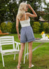 Boho Gingham Shorts